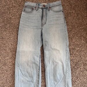 Madewell Curvy Vintage Style Denim Jeans